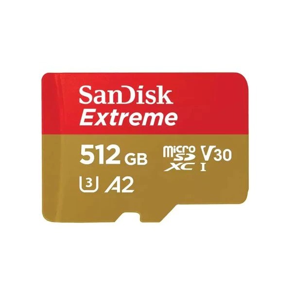 SANDISK EXTREME MICROSDXC CARD 512 GB สำหรับ RP4 RP4 PRo Odin 2 Odin 2 mini