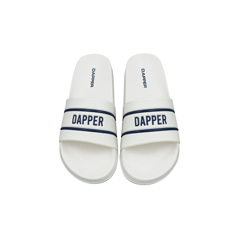 DAPPER รองเท้าแตะ DAPPER Logo Stamp Pool Slide Sandals สีขาว (HSP/WH/1681SL1)