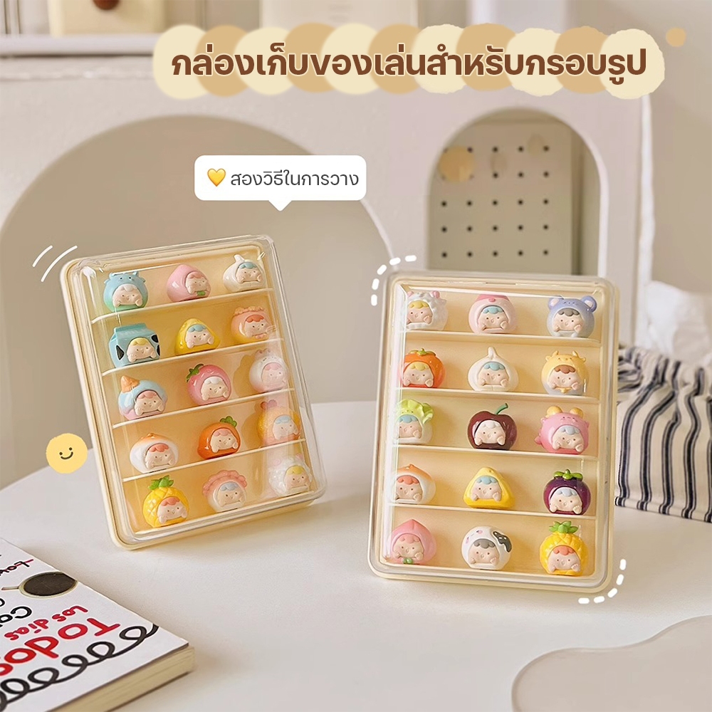 ตู้โชว์ติดผนัง ตู้โชว์ตุ๊กตา กล่องใส่ art toy กันฝุ่นกันความชื้น มีฝาปิด สามารถรองรับตุ๊กตาได้หลายตัว มีสองสีให้เลือก