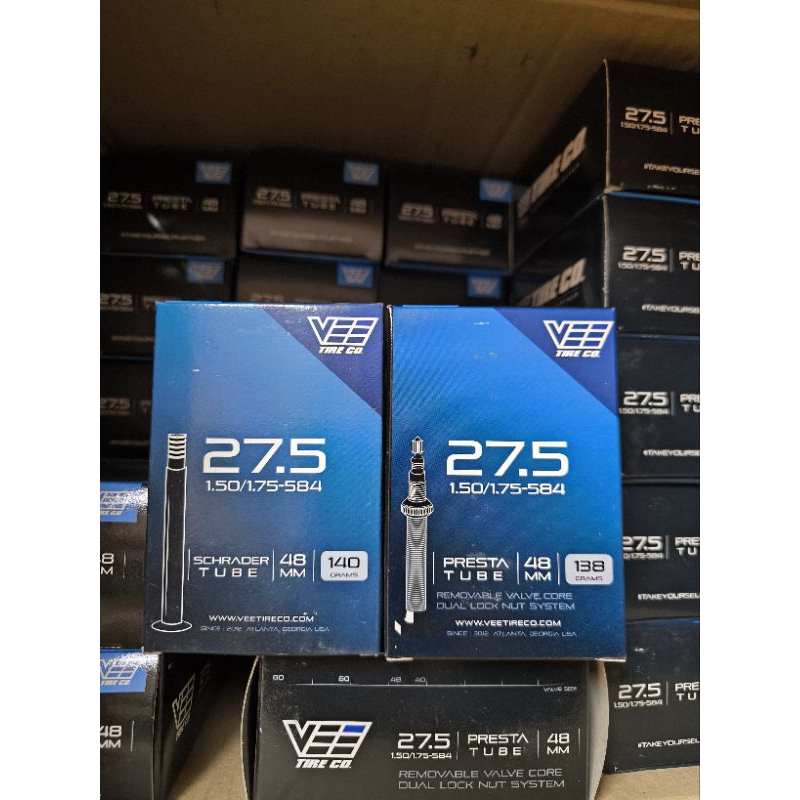 ยางในจักรยานเสือภูเขา Vee Tire Co ขนาด 27.5x1.50/1.75 (38/44-584)