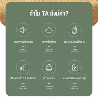 เครื่องชงนมเด็ก ระบบการชาร์จอัจฉริยะ ใช้งานได้หลายแบบ เครื่องผสมนมผง