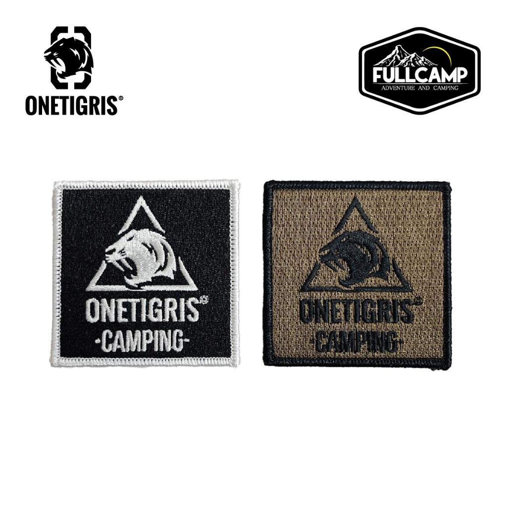 OneTigris New Logo Patch อาร์มติดเครื่องแบบ อาร์มตีนตุ๊กแก อาร์มตีนตุ๊กแก ทหาร ติดเสื้อ ตราสัญลักษณ์