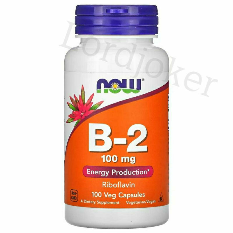 พร้อมส่ง วิตามินบี Now B-2 Riboflavin Vitamin B2 USA แท้ ใหม่ Exp2029 วิตามินผู้ใหญ่ วิตามินวัยทอง ว