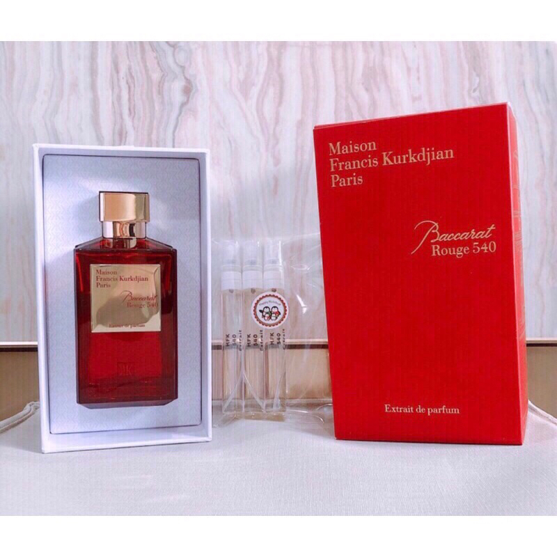 ♥️ MFK Baccarat Rouge 540 Extrait de Parfum ♥️แบ่งขายน้ำหอมเคาน์เตอร์แบรนด์แท้ 💯