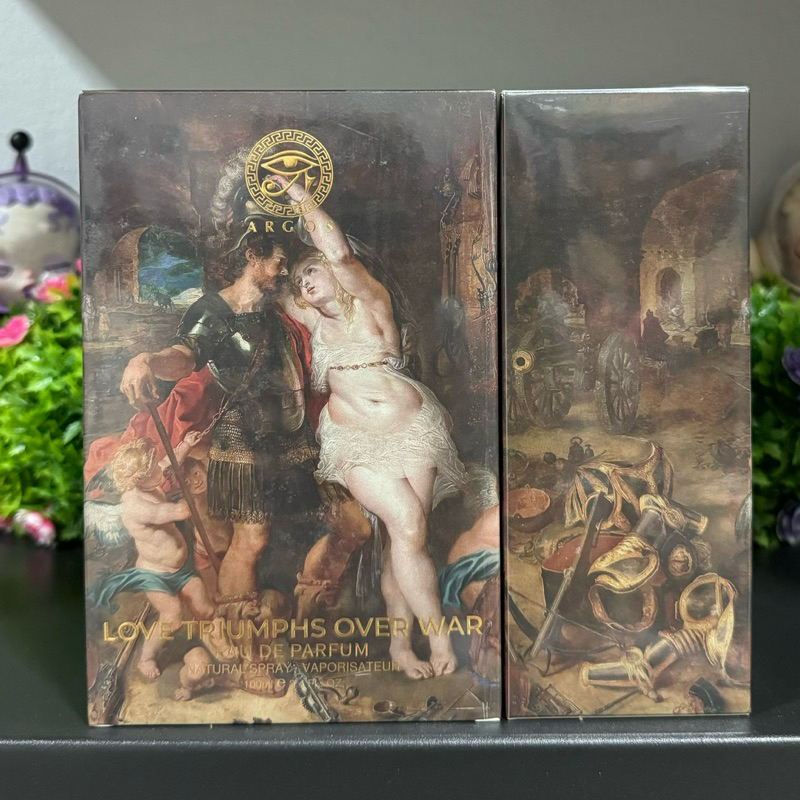 👑 ARGOS LOVE TRIUMPHS OVER WAR EDP 100ml. 👑 ปีเก่า 🧸(น้ำหอมแท้กล่องซีล)