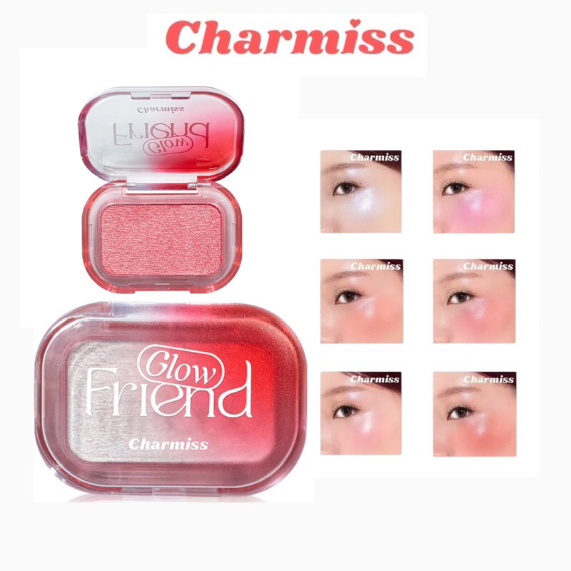 Charmiss Glowfriend Mochi Blush On 3.5 g ชาร์มิส บลัชออนโมจิ สีชัด ติดทน ขนาด 3.5 กรัม