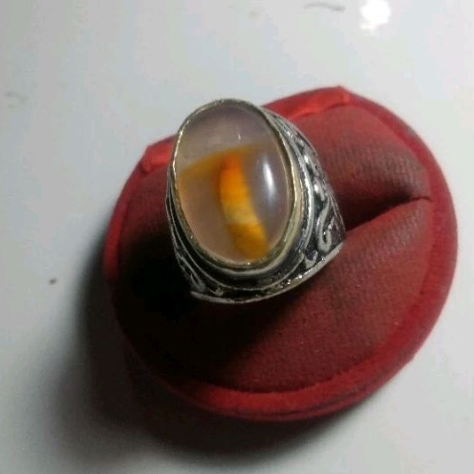 แหวนหินอาเกตแท้size 62