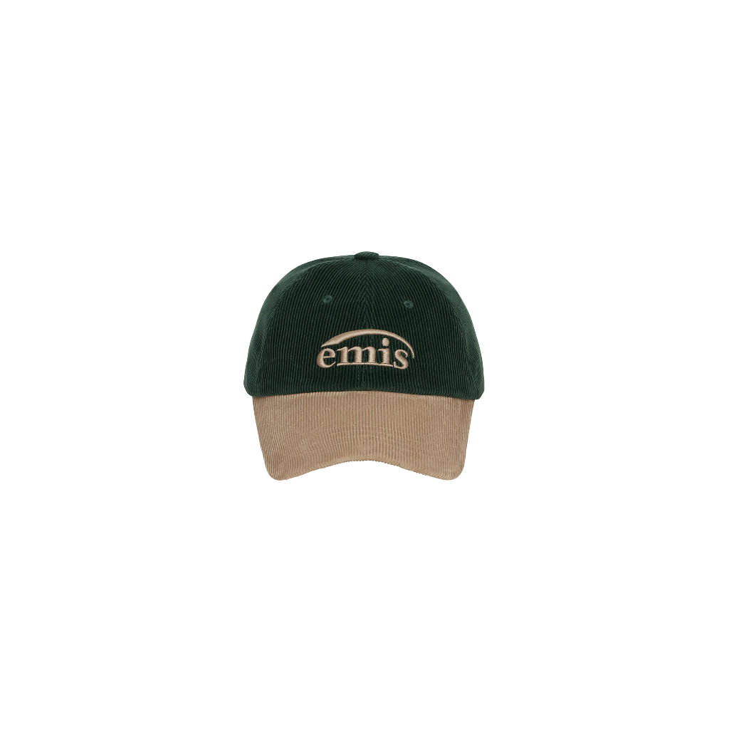 [สินค้าของแท้100% พร้อมส่ง] EMIS  CORDUROY TWO-TONE BALL CAP (หมวกลูกฟูกทูโทน)