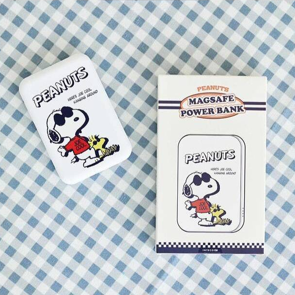 ( พร้อมส่ง ) Peanuts Snoopy Power Bank 5000mAh แบตสำรองสนู้ปปี้