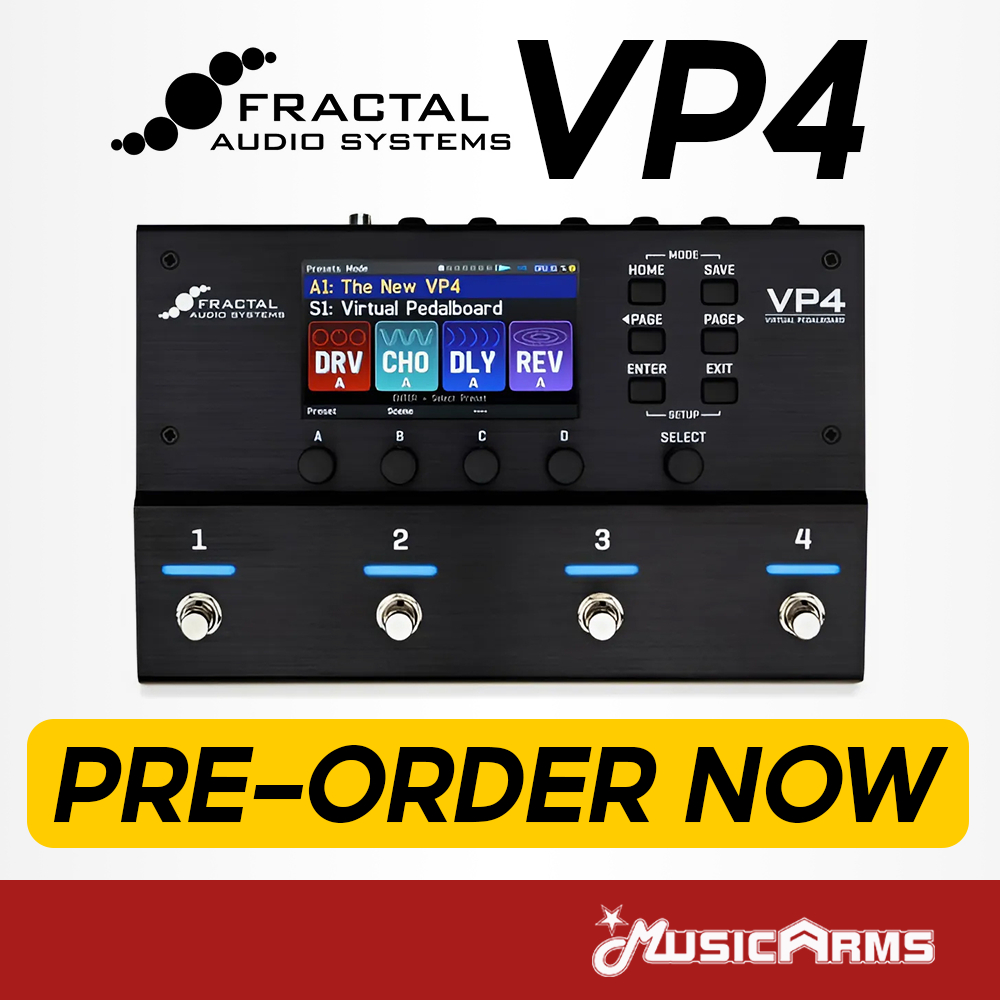 Fractal Audio VP4 Virtual Pedalboard เอฟเฟคกีตาร์ Music Arms
