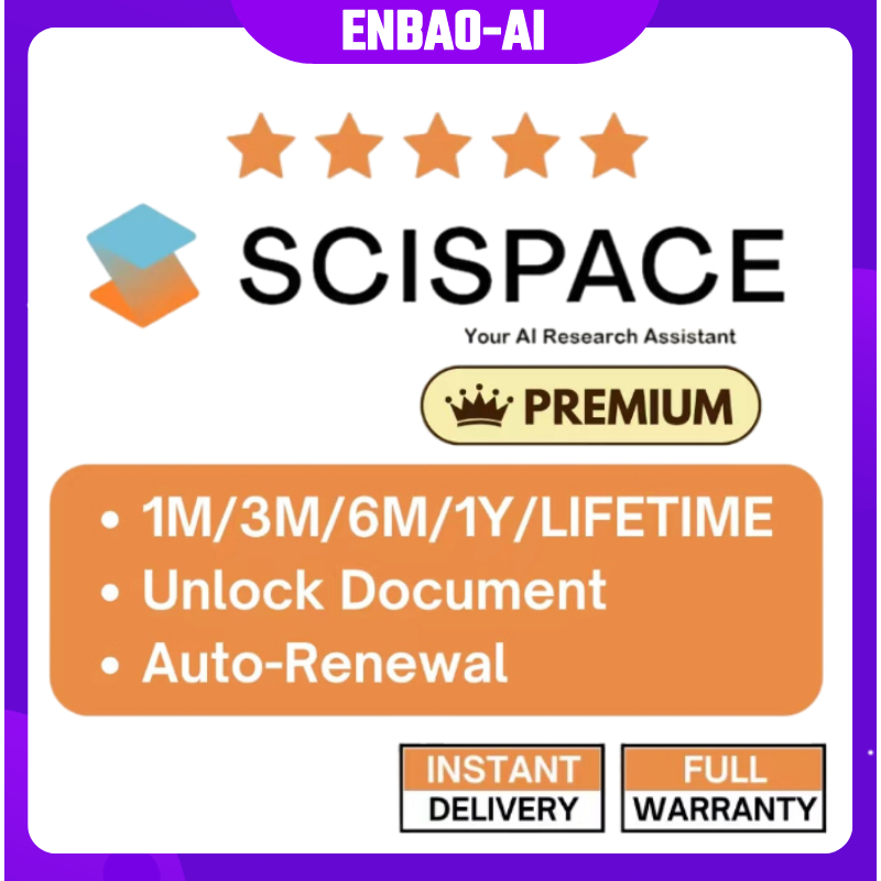 [ENBAO-AI]Scispace Premium ChatGPT Alternative Formerly Typeset Ai Copilot