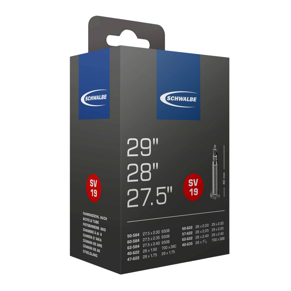 SCHWALBE ยางใน 27.5-29""x1.5-2.40, หัวเล็ก 40 mm" (SV19)