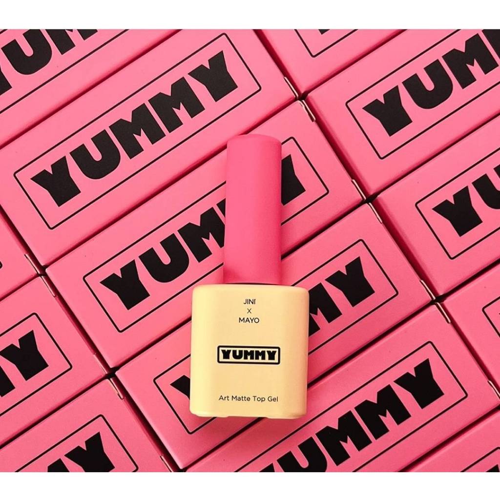 JINI×MAYO 'Yummy' Art Matte Top gel ท้อปด้านสำหรับงานอาร์ท ของแท้จากเกาหลี พร้อมส่ง