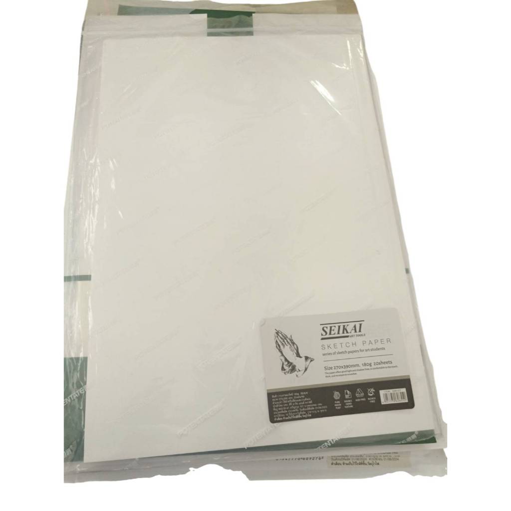 SEIKAI ชุดกระดาษสีน้ำ 300g หลายขนาด A3
