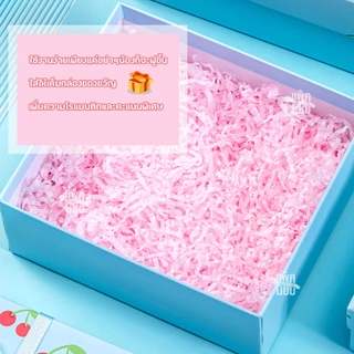 (แพ็คละ1kg.)กระดาษฝอย กระดาษฝอยกันกระแทก 1กิโลกรัม นุ่มฟู กระดาษฝอยสี