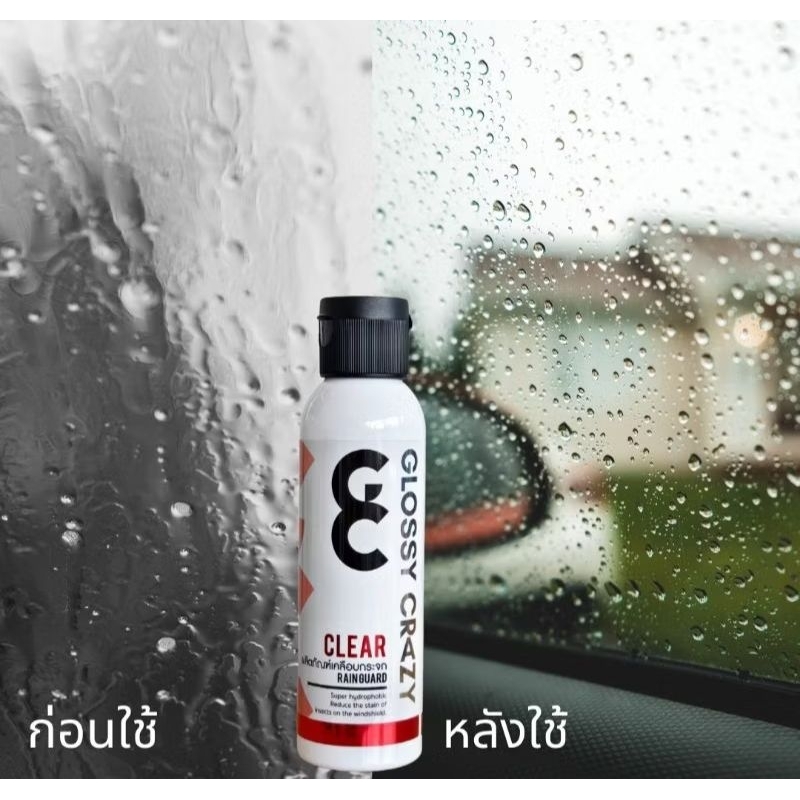 น้ำยาเคลือบกระจก 100ml. Glossy crazy