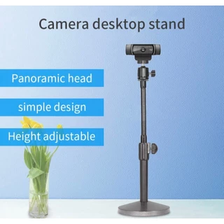 ยืดหยุ่น360 ° หมุนเว็บแคมขาตั้ง1/4 "Desktop Webกล้องขาตั้งกล้องGooseneckยืนสำหรับLogitech Web cam