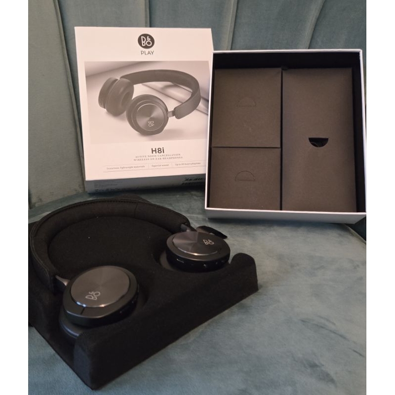 B&O H8i Active Noise cancelling Wireless on-ear Headphones