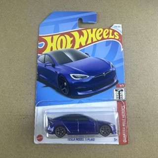 โมเดลรถ Hotwheels รุ่น Tesla Model S Plaid