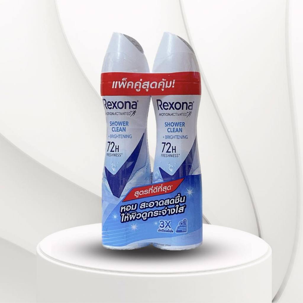 ผลิตภัณฑ์ระงับกลิ่นกาย เรโซน่า 135 มล แพ็ค 2 ขวด [เลือกสูตร] Rexona Spray 135 ml. Twin Pack รูปที่ 7