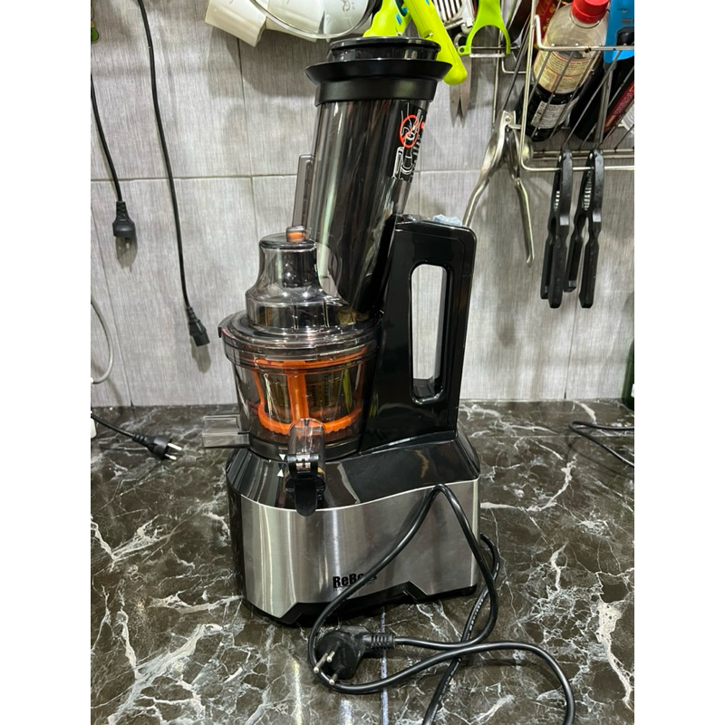 ส่งต่อ เครื่องปั่นผลไม้แยกกาก Reboot master pro เครื่องแยกกากเชิงพาณิชย์