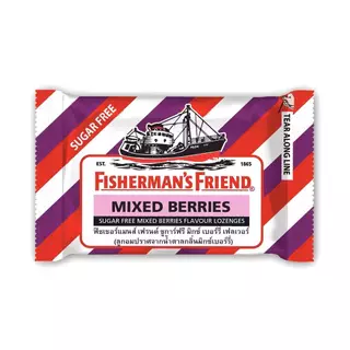 ล็อตใหม่!! Fisherman's Friend ฟิชเชอร์แมนส์ เฟรนด์ ลูกอม Fisherman Friend ทุกรสชาติ ขนาด 22 กรัม ( 1 ซอง )