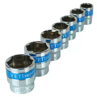 YETI ชุดบล็อก 24 ชิ้น+YETI ประแจแหวนข้างปากตาย+YETI แหวน 2 ข้าง+ชุดบล็อก 2หุน 46 ชิ้น ได้ 4 อย่าง คุณภาพเยอรมนี (ของแท้!