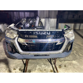 กันชนหน้าD-max2020-23สูงแปลงใส่ตัวเตี้ยตัดท่อนล่างD-max2024ต…