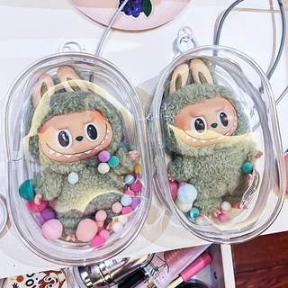 【พร้อมส่งจากไทย】23cm Baby three V3 พร้อมส่งจากไทย labu ถุงใส่ลาบูบูั ถุงใหญ่ ขอบซิลอย่างหนา ลาบูบู้ กันฝุ่น กันเลอะ