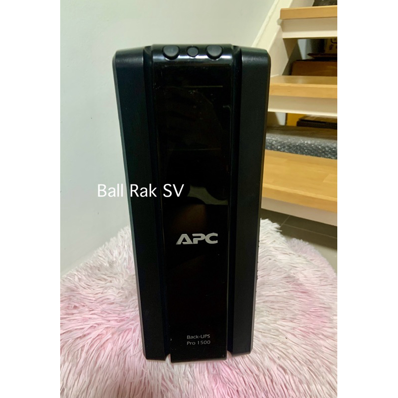 UPS (เครื่องสำรองไฟฟ้า) APC BR1500GI (Black-UPS Pro 1500)