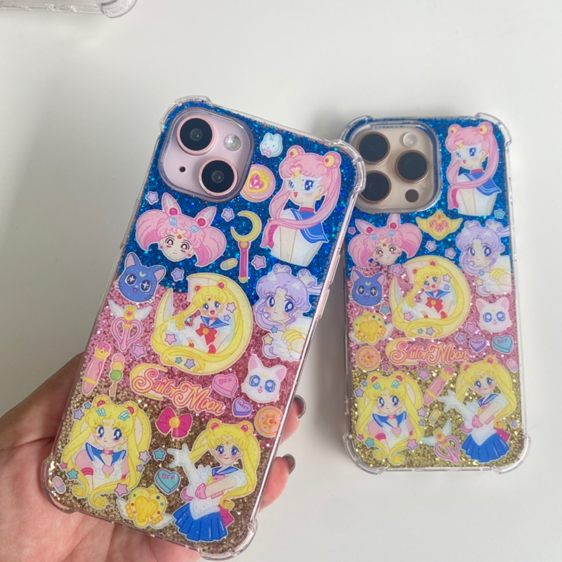 เคสเซเลอร์มูน Sailor Moon ลายใหม่ เลือกสีพื้นหลังได้ รูปที่ 7
