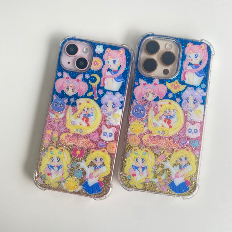 เคสเซเลอร์มูน Sailor Moon ลายใหม่ เลือกสีพื้นหลังได้ รูปที่ 8