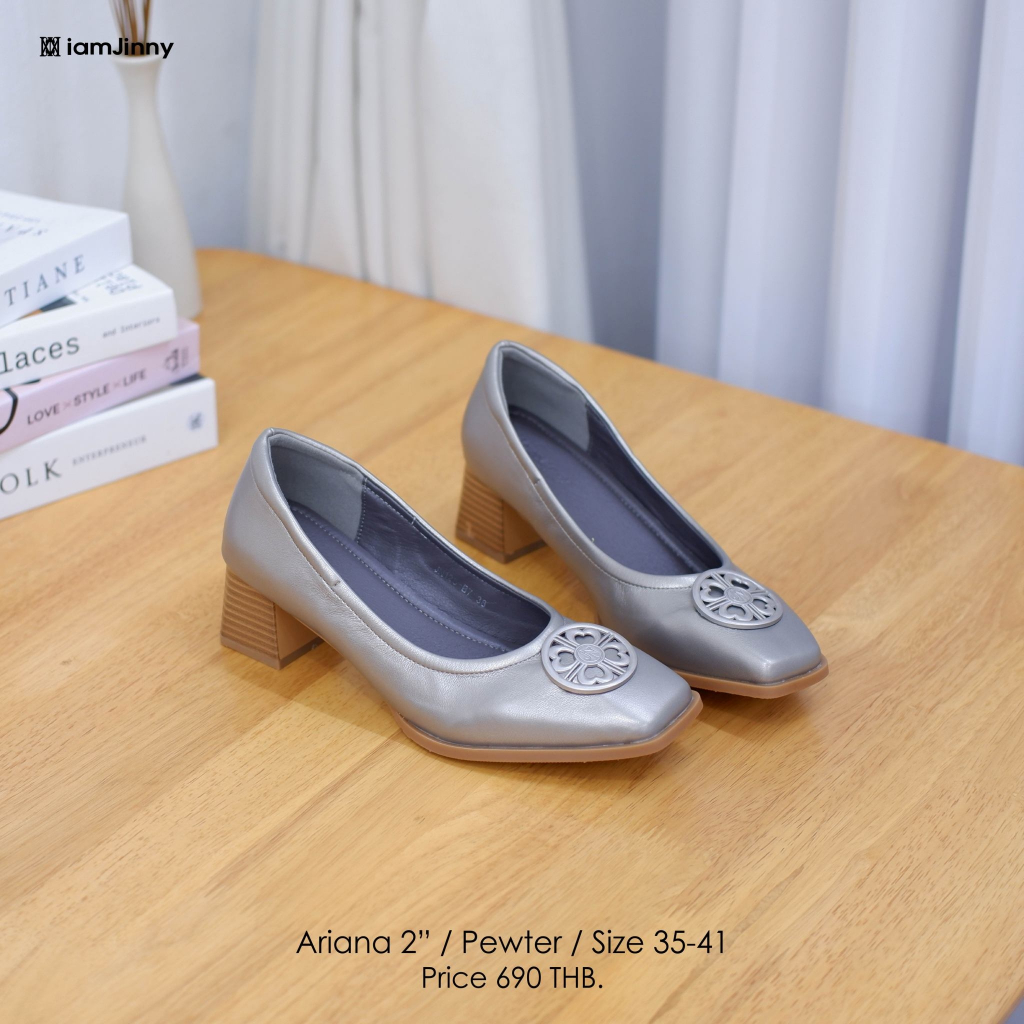 iamJinny JN125 รุ่น Ariana สีเทาตะกั่ว