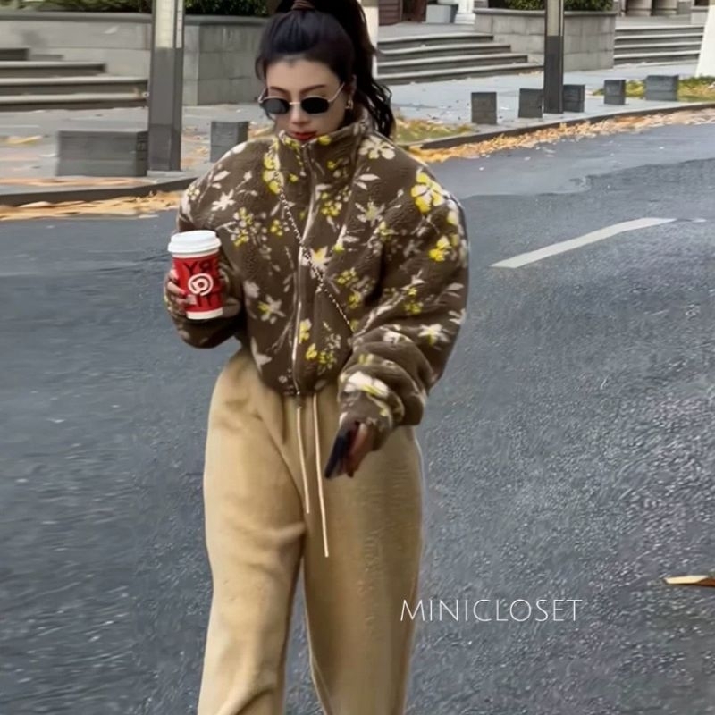 เสื้อขนแกะ​ เสื้อกันหนาว​ ใส่เที่ยว​ มี​ 2 สี - รูปที่ 6