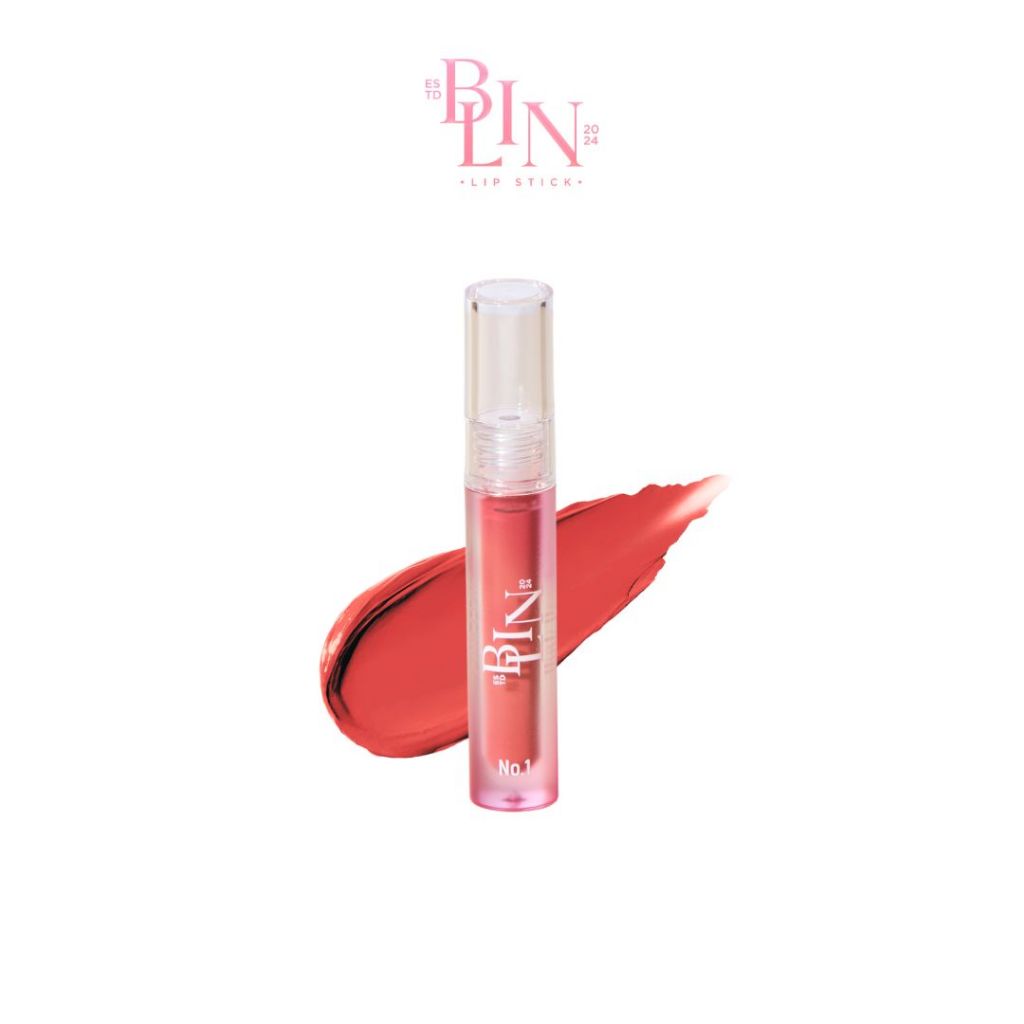 BLIN Velvet Lip No.1 Pink Pearl 2.5 ml ลิปเวลเวท เนื้อนุ่มกำมะหยี่ เกลี่ยง่าย สีชัด