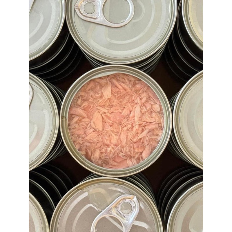 อาหารแมวเกรดส่งออกกระป๋องเปลือย 85กรัม (10กระป๋อง)