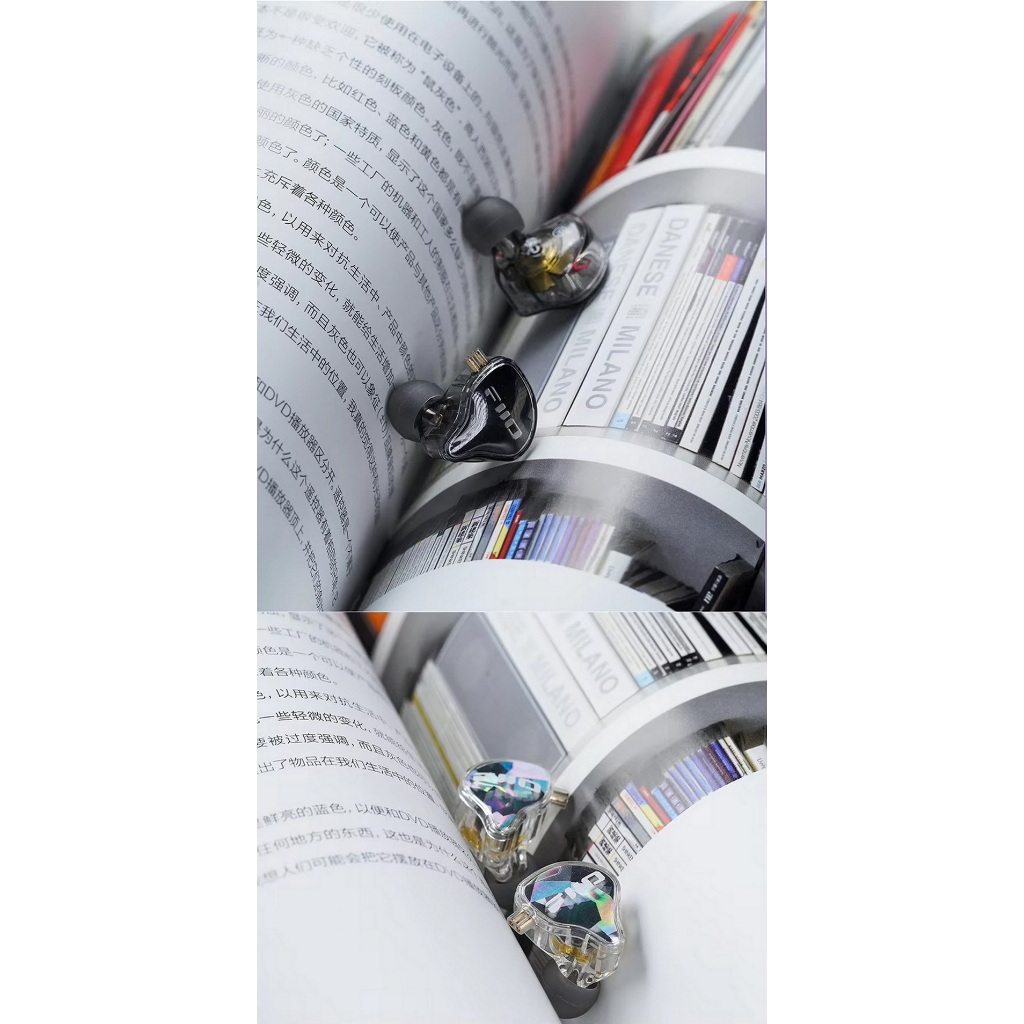 [ประกันศูนย์ไทย] FiiO JD10 หูฟัง IEMs 1 ไดรเวอร์ ของแท้ สุดคุ้ม ส่งจากไทย รองรับ Hi-Res