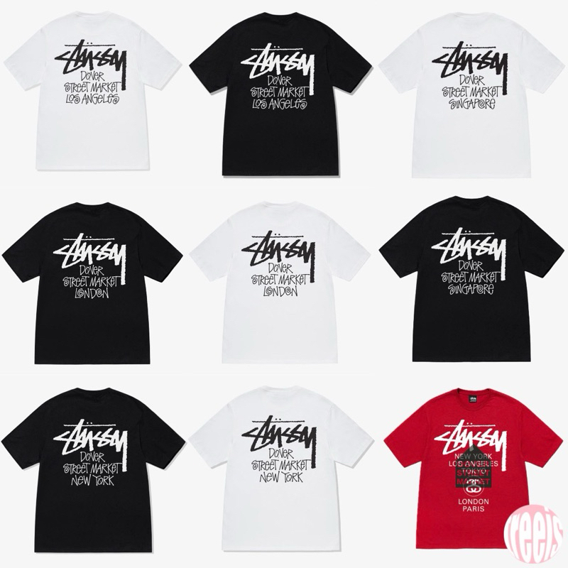 [ลด 10% ทักแชท] เสื้อยืด Stussy Dover Street Market Tee (ของแท้ 100%)