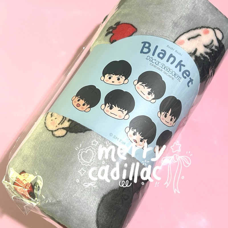 ส่วนลดโค้ดคุ้ม 🔥 พร้อมส่ง ♡ ผ้าห่ม blanket - MoshiMoshi x NCT DREAM