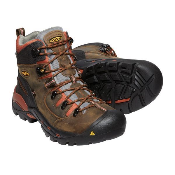 [ลด30% เก็บโค้ด 2509FASHDD]Keen Men's Pittsburgh 6" Waterproof Boot - WIDE (Soft Toe) หน้ากว้าง รองเท้าทำงาน เดินป่า คีน