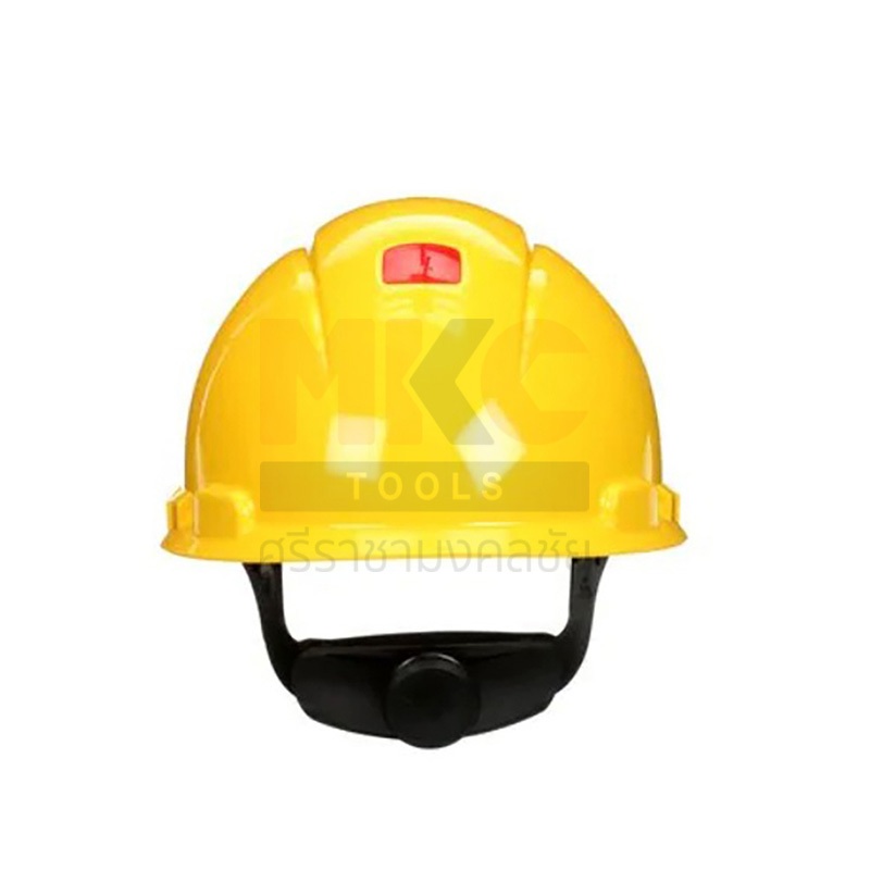 3M หมวกนิรภัยปรับหมุน สีเหลือง #H-702SFR-UV