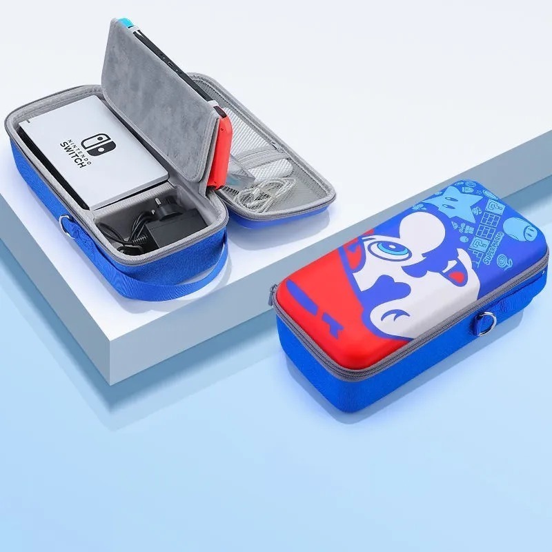 กระเป๋าเคส ขนาดใหญ่ จุของได้เยอะ แบบพกพา สําหรับ Nintendo Switch Switch OLED Mario of the Kingdom