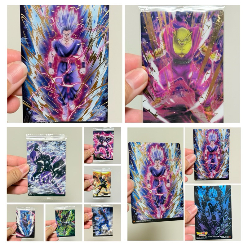 (งานแท้ สินค้ามือสองจากญี่ปุ่น) การ์ด แผ่นการ์ด อนิเมะ การ์ตูน Dragon Ball ดราก้อนบอล
