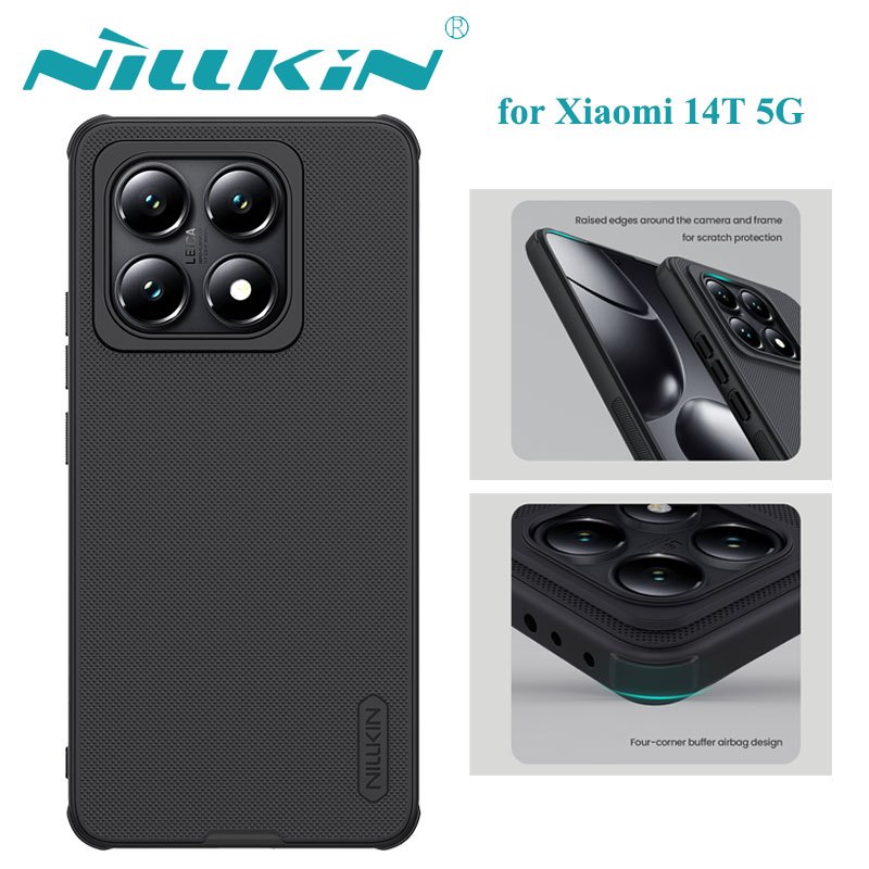 Nillkin for Xiaomi 14T Case Super Frosted Pro Shockproof Back Cover xiaomi14t casing