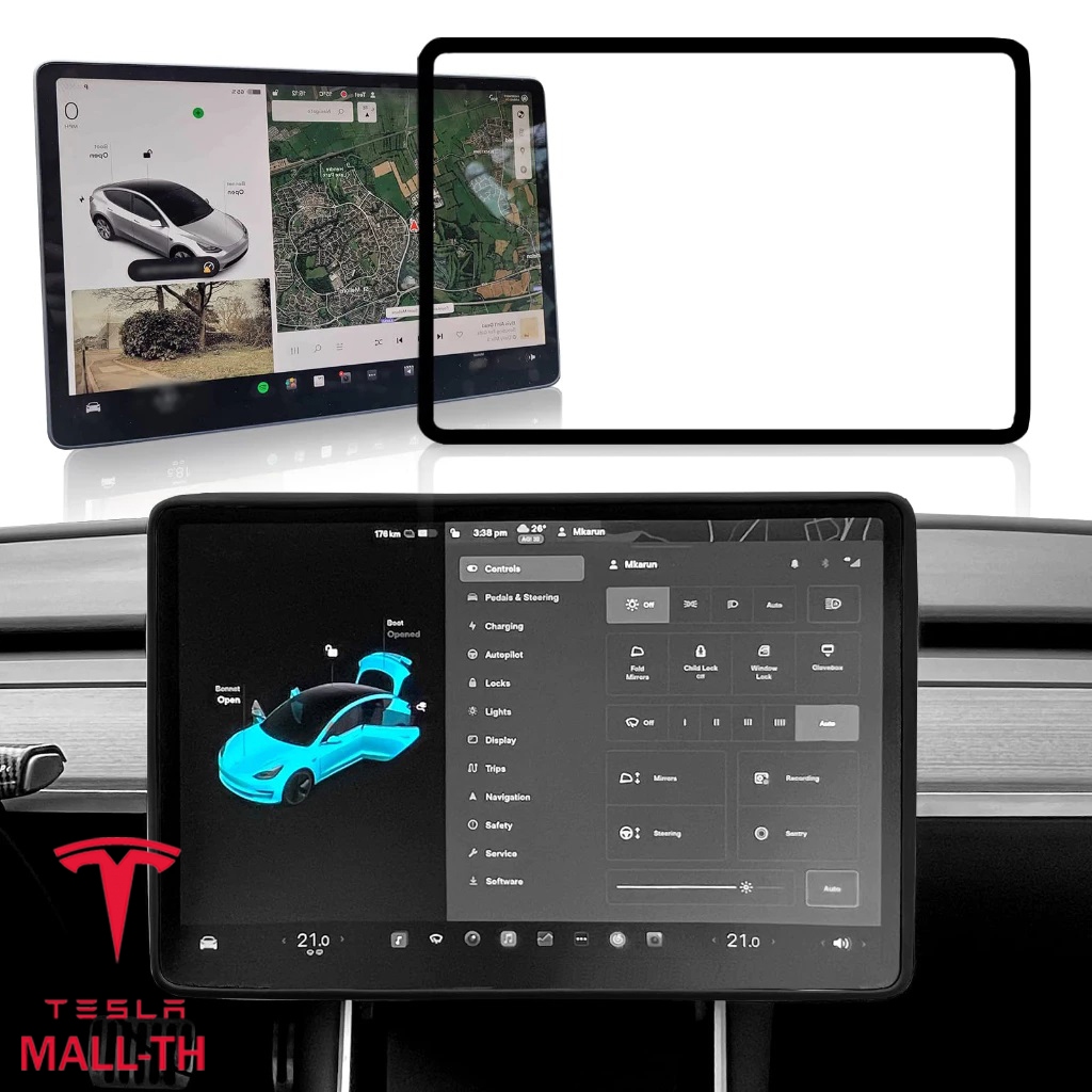 【ส่งจากไทย】Tesla Model 3 highland/ 2025 New Model Y juniper Screen Silicone Cover เคสซิลิโคนหน้าจอรถยนต์