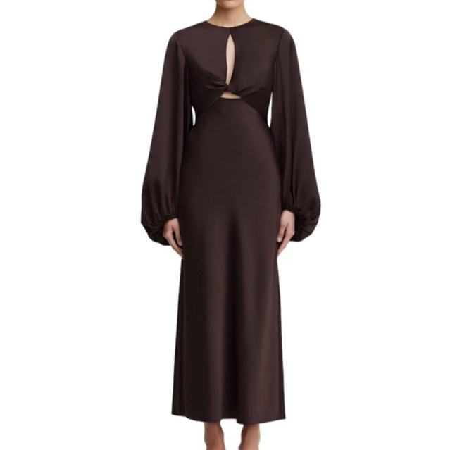 MANTIKA - (Jasey Dress) ชุดเดรสยาวออกงาน ชุดเดรสแขนยาวออกงาน