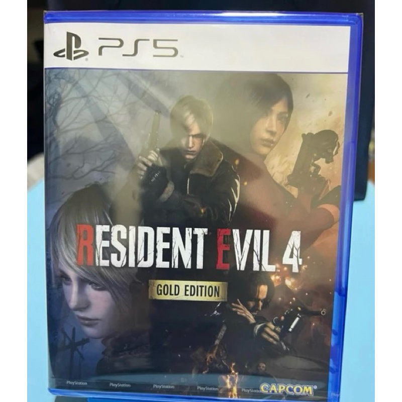 RE4 remake PS5 มือ2 ปก Gold Edition(ไม่มีcode)