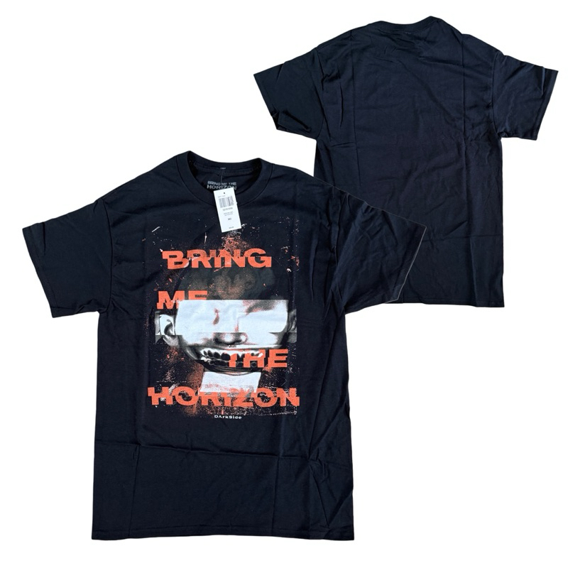 เสื้อวง BRING ME THE HORIZON BMTH T-SHIRT ลาย DArkSide ลิขสิทธิ์ของแท้ USA