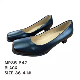 CSB รองเท้าคัดชู MP85-847 แบบถูกระเบียบใส่เรียนหรือรับปริญญา ส้นหนาสูง 1.5 นิ้ว พร้อมส่ง