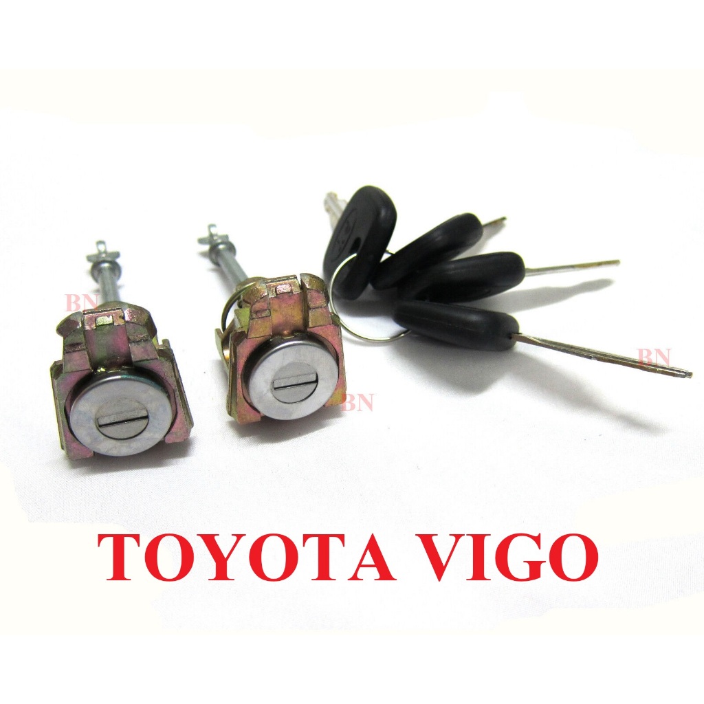 (1ชุด) กุญแจประตู กุญแจรถ โตโยต้า วีโก้ 2005 - 2014 กลอนประตู TOYOTA HILUX VIGO CHAMP แชมป์ กุญแจรถย